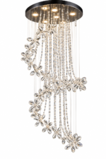 LED Luster Amanda — Kristalno staklo