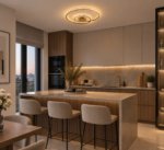 Lundra Plafonska LED Lampa — Zlatna - Слика 3